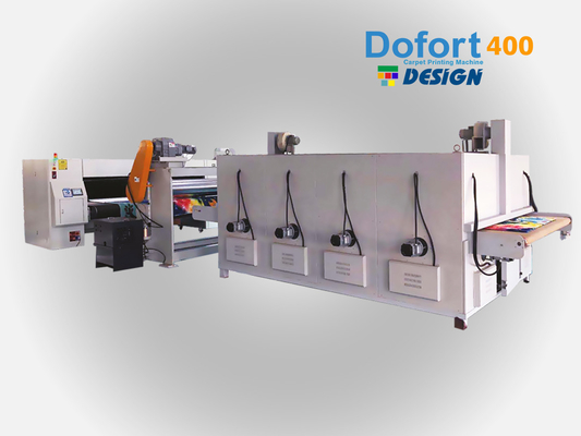 4m Polyester Carpet Printing With Digital Printer and Heating Machine